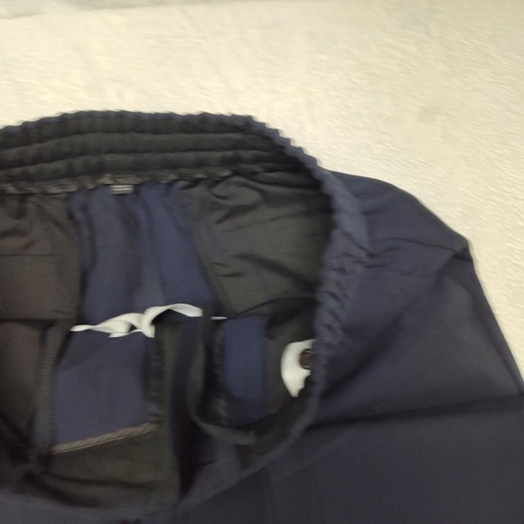 J Crew Destination Pants Mens 30x32 Navy Blue Stretch Dress Tapered Travel Work - Picture 8 of 14